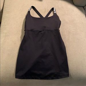 Alphalete tank with bra support